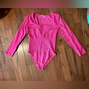Hot Pink Body Suit